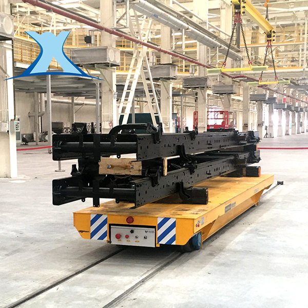 電動軌道鋪設客戶運營現場